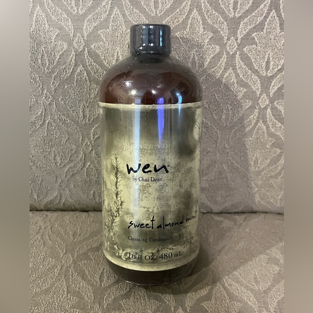 WEN  Chaz Dean SWEET ALMOND MINT Cleansing Conditioner Shampoo 16 OZ New Sealed